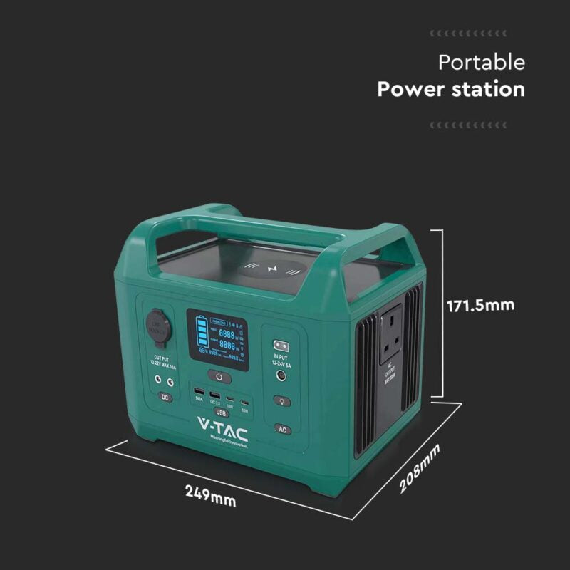 300W Portable Power Station 20Ah/14.8V With UK Plug