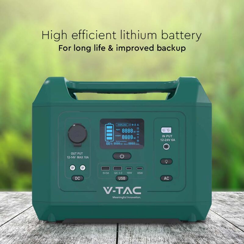 300W Portable Power Station 20Ah/14.8V With UK Plug