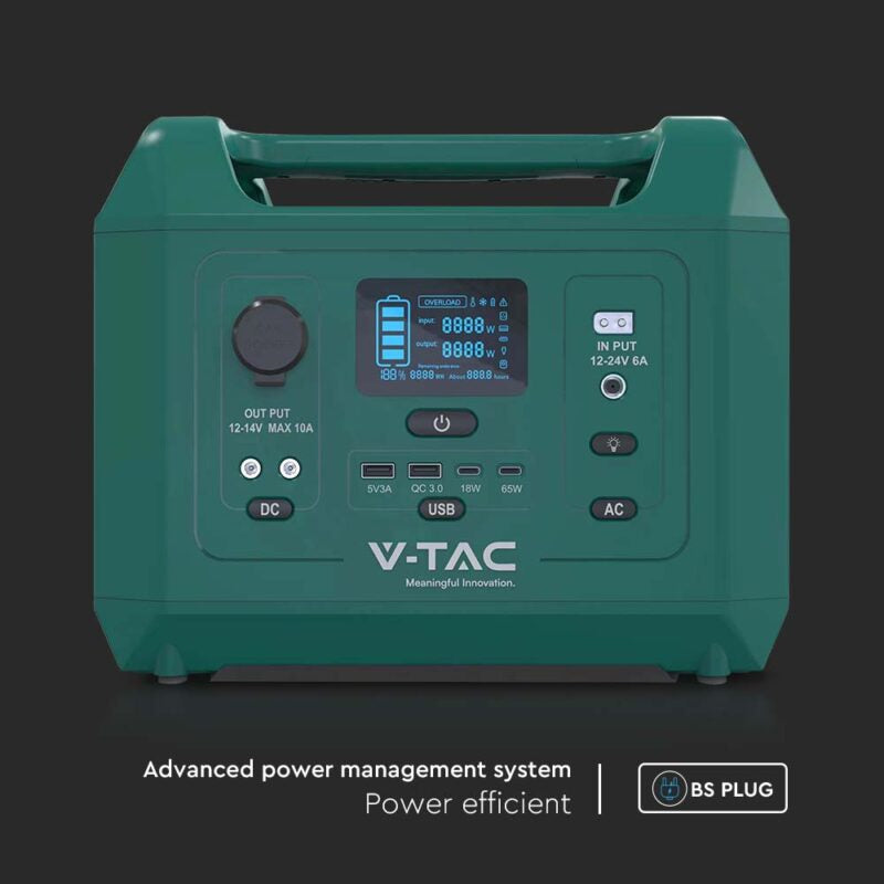 300W Portable Power Station 20Ah/14.8V With UK Plug