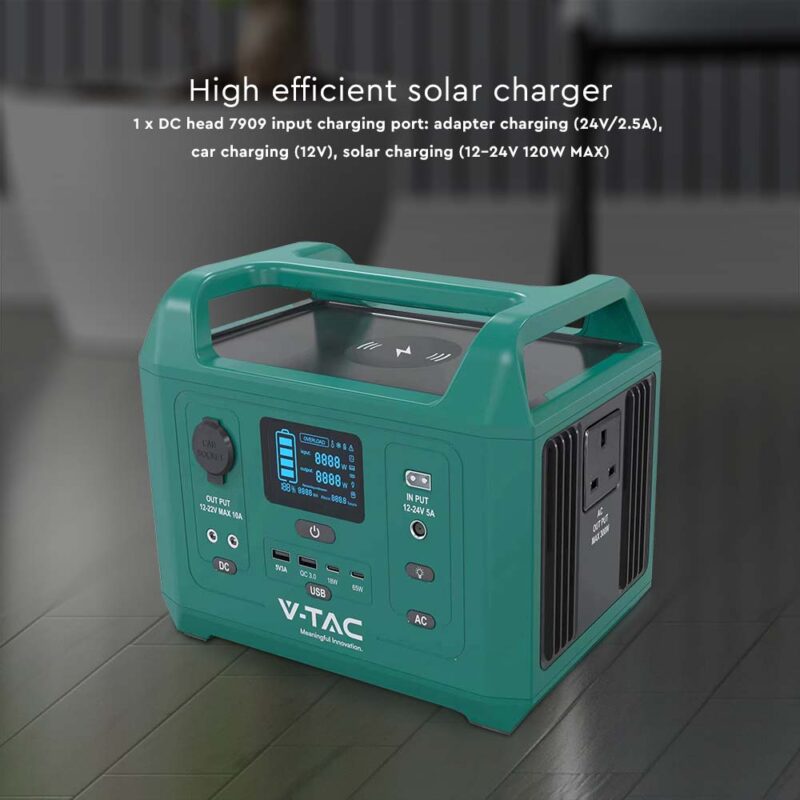 300W Portable Power Station 20Ah/14.8V With UK Plug