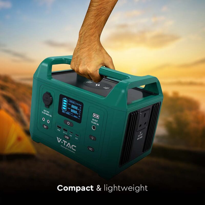 600W Portable Power Station 26.2Ah/21.6V With UK Plug