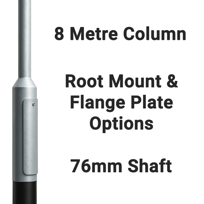 8 Metre Galvanized Lighting Column Lamp Post