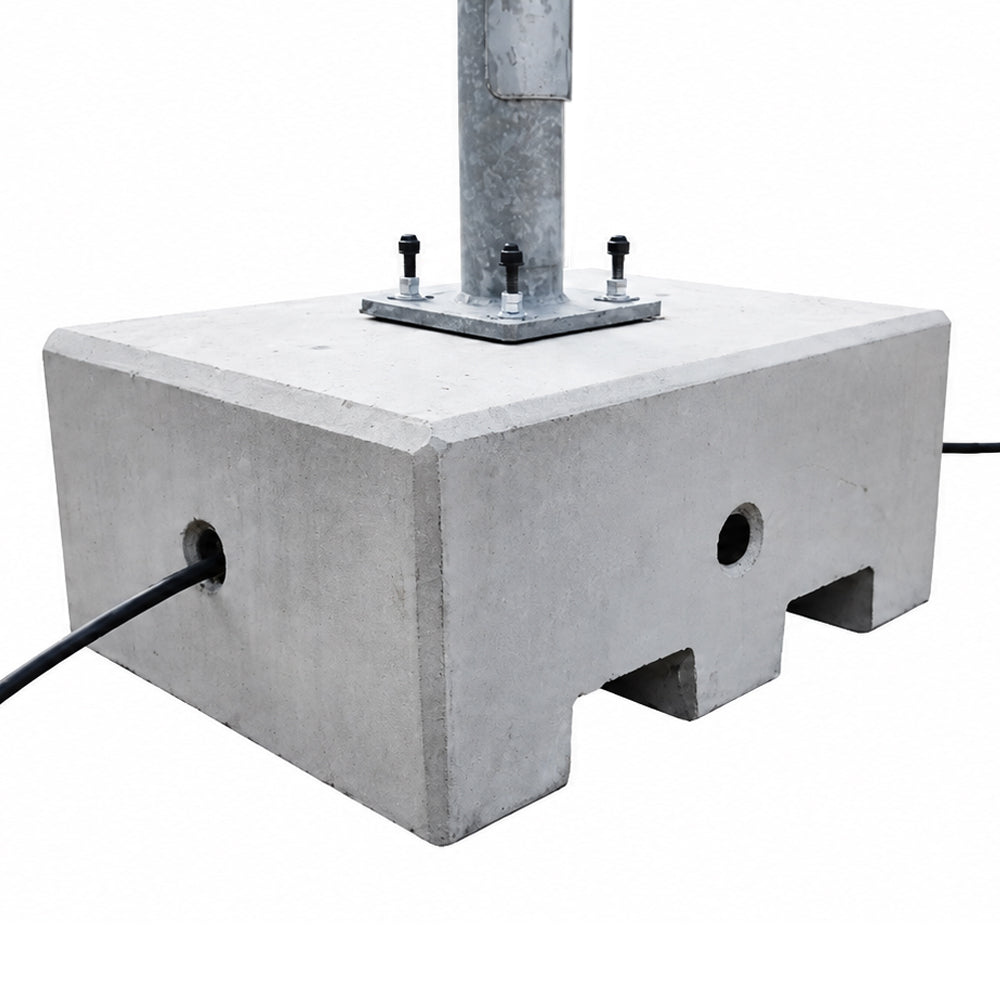 TitanBase™ Ducted Precast Foundation Block for Lighting Columns