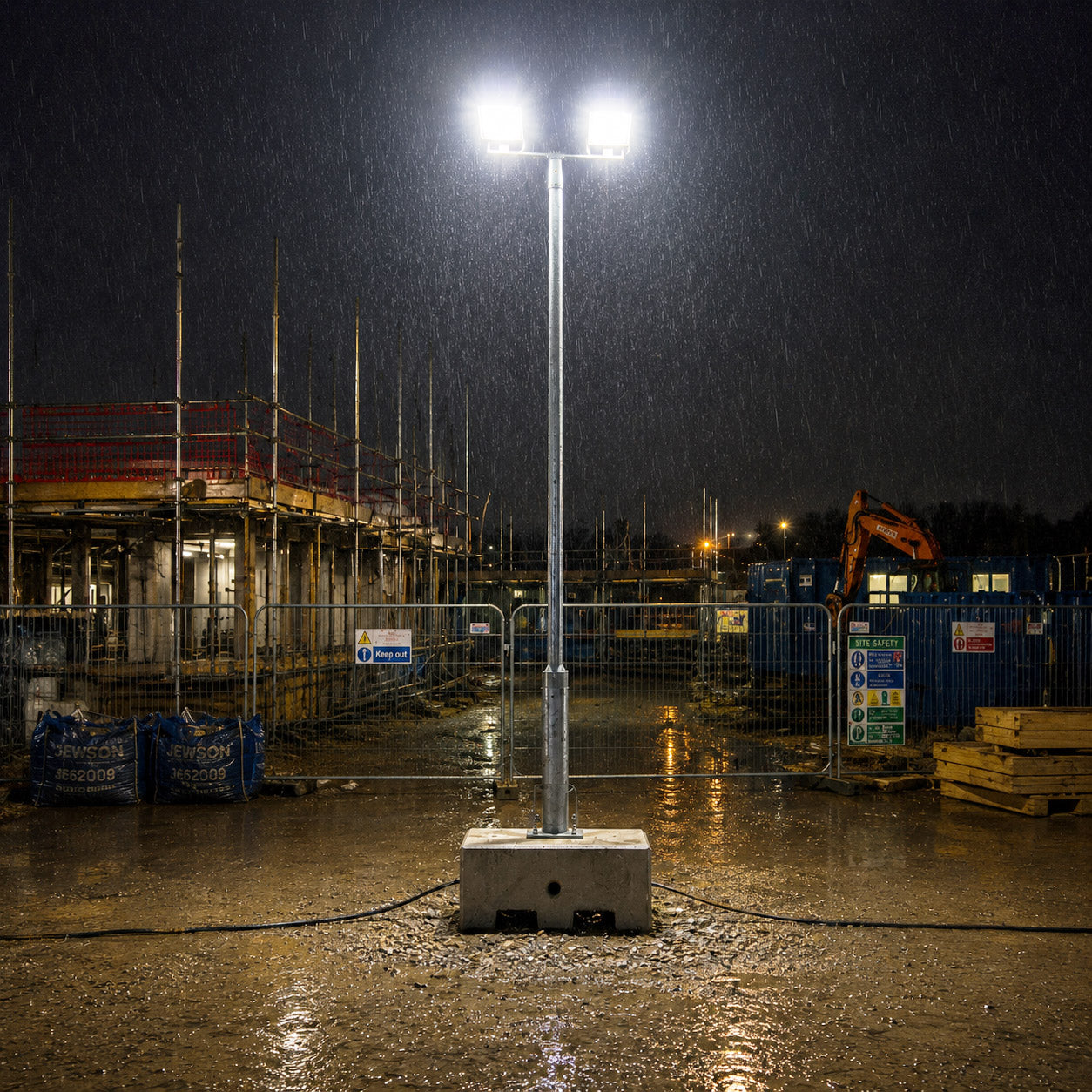 TitanBase™ Ducted Precast Foundation Block for Lighting Columns