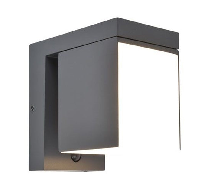 Cuba 9W Solar Wall & Garden Studio Light with Motion Sensor
