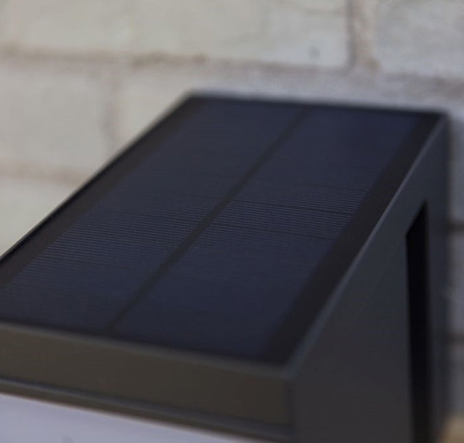 Cuba 9W Solar Wall & Garden Studio Light with Motion Sensor