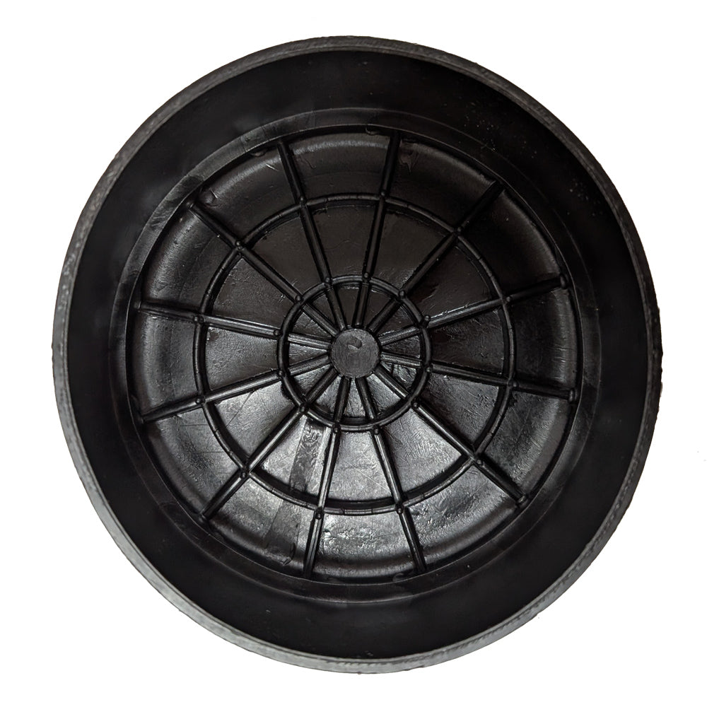 External End Caps for Columns - 76mm/89mm - Grey/Black