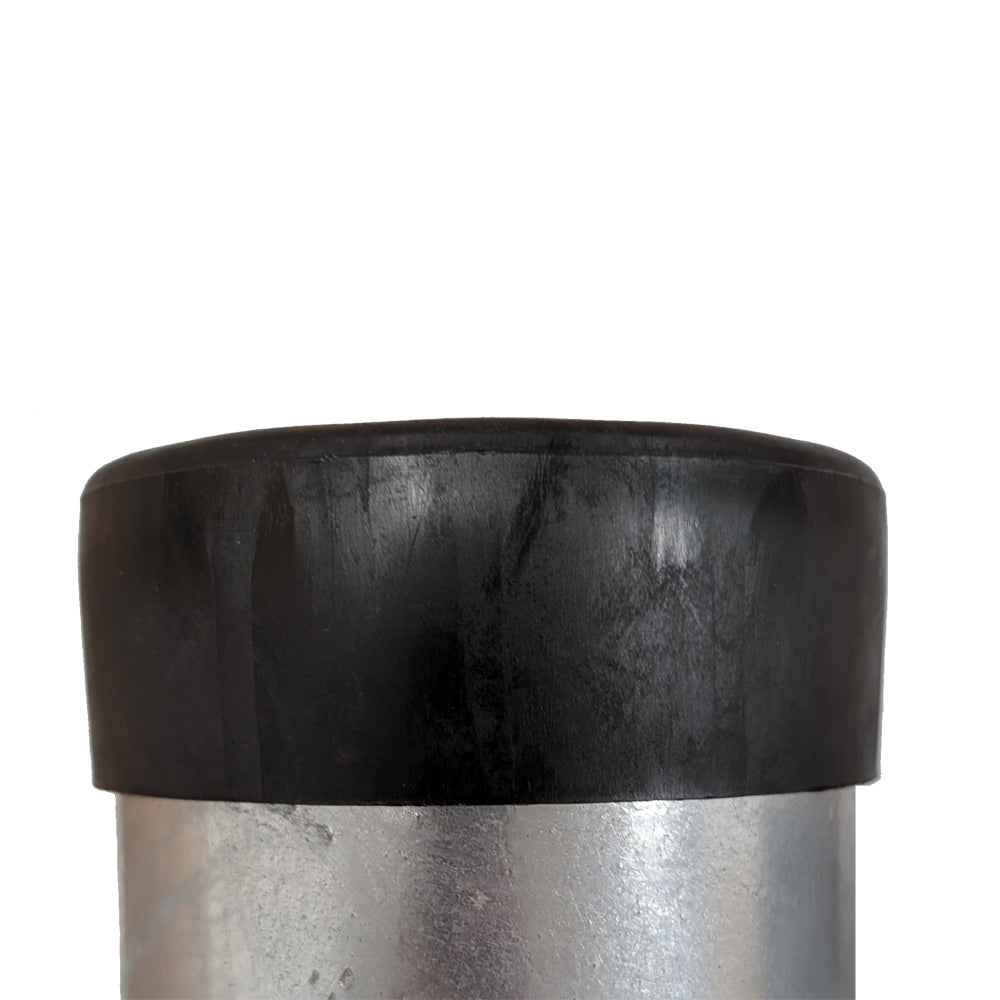 External End Caps for Columns - 76mm/89mm - Grey/Black