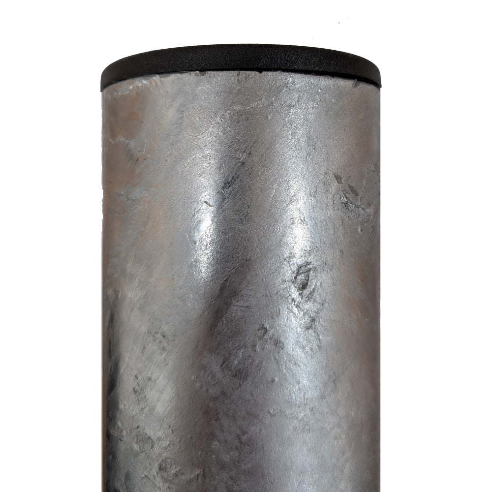 External End Caps for Columns - 76mm/89mm - Grey/Black