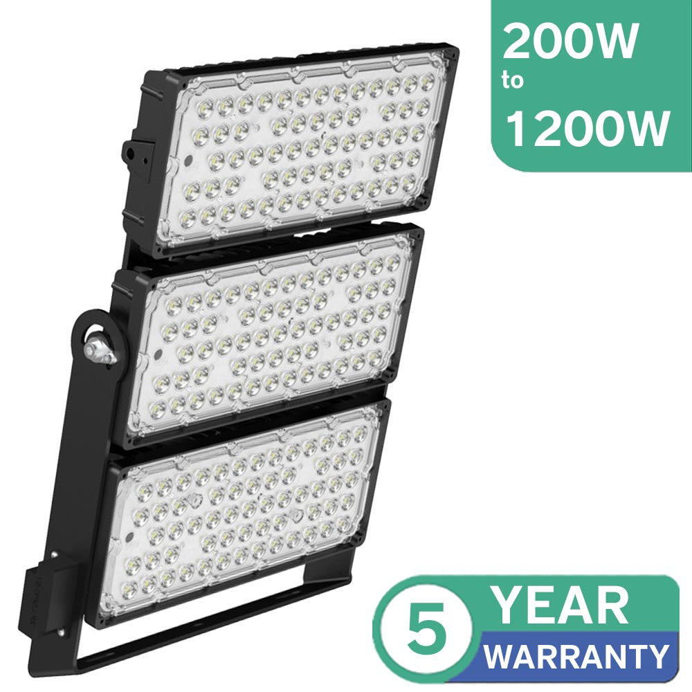 STADIA LED sports floodlight available in 200W, 600W and 1200W versions