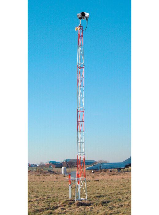 CCTV Lattice Towers - Root Mounted and Flange Plated