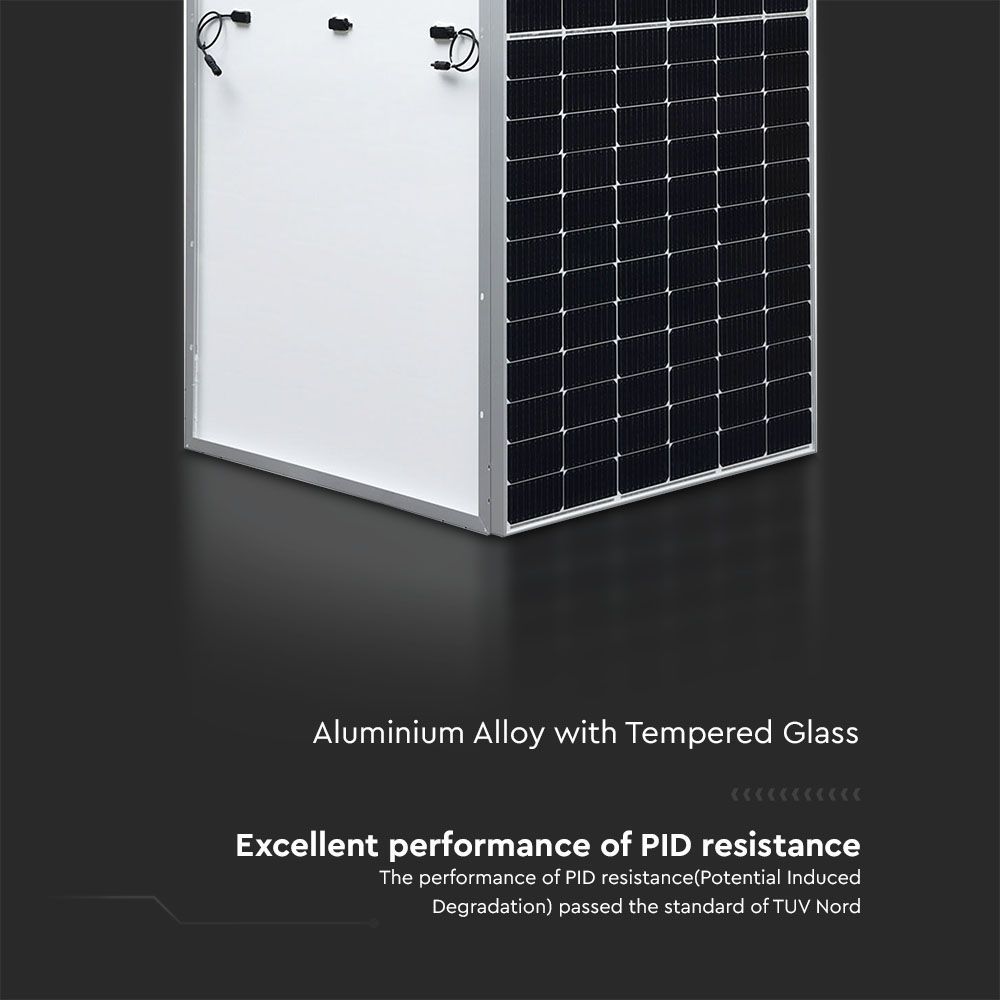 450W - Mono Solar Panel | Silver Body and Frame