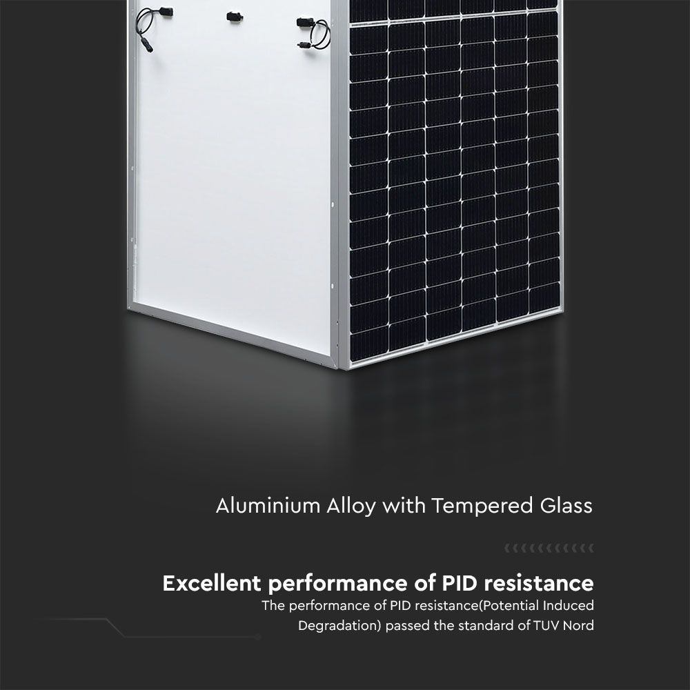450W - Mono Solar Panel | Silver Body and Frame | 11 Panels