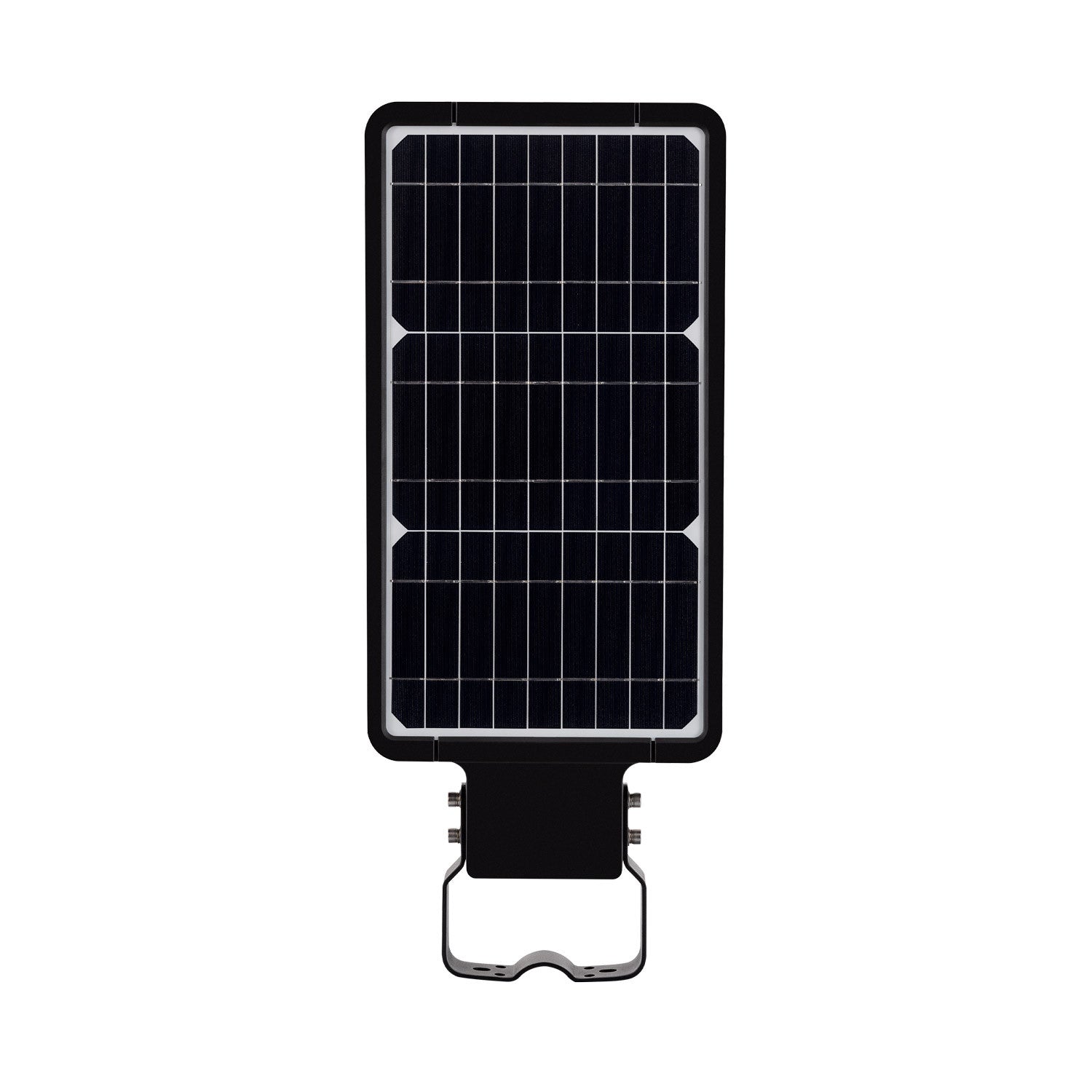 45W LED Solar Street Light Black 5,500 Lumens Day Light IP65