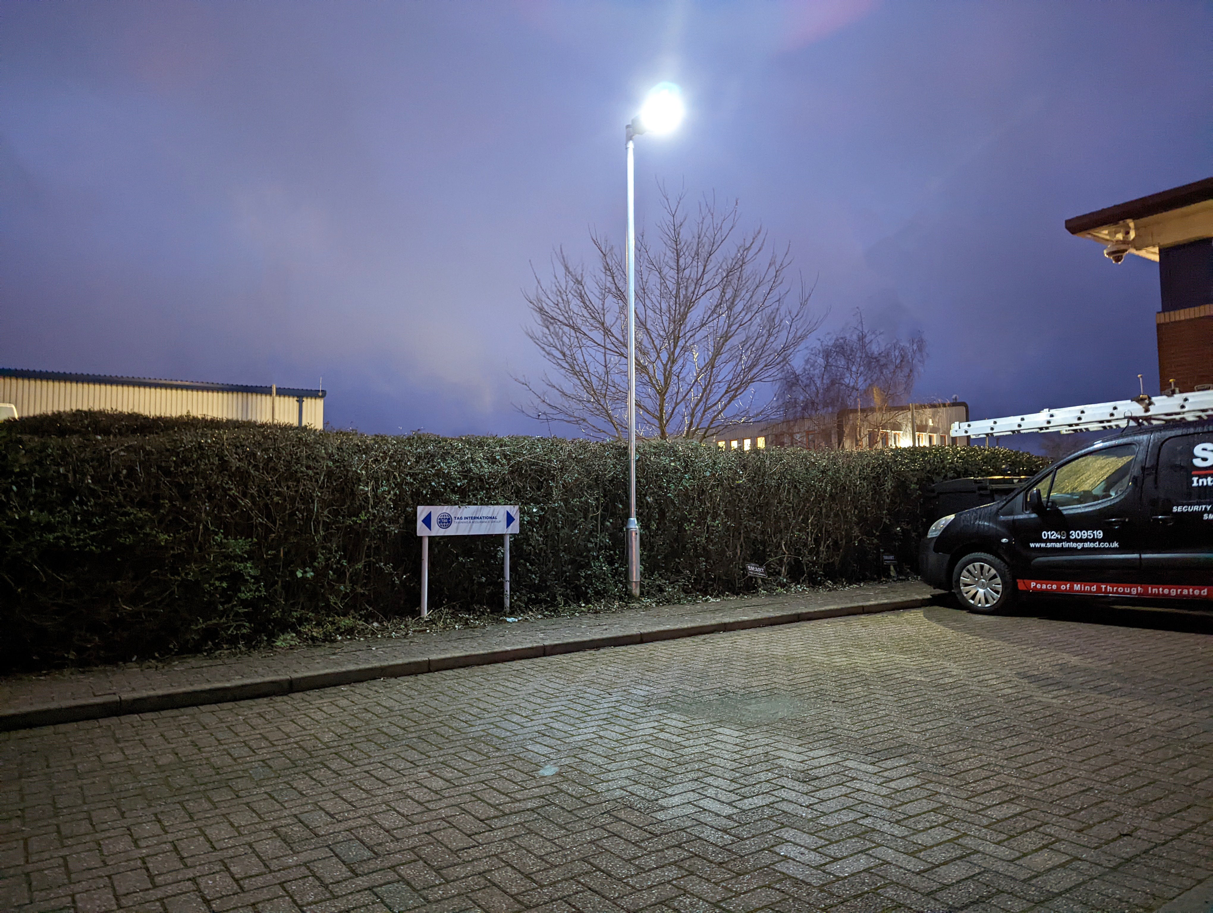 45W Solar LED Street Light & Lighting Column Packages