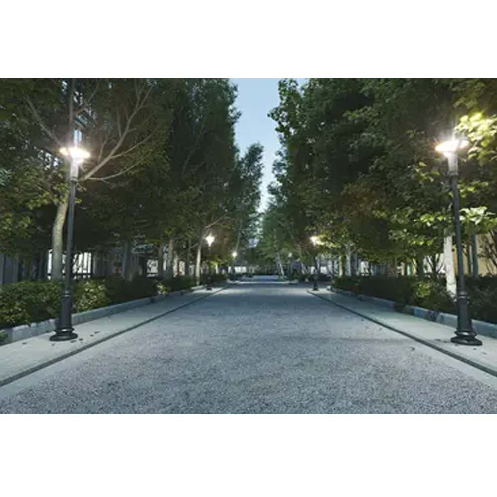 20W to 75W Helio Amenity LED Post-Top Lantern IP66 CCT