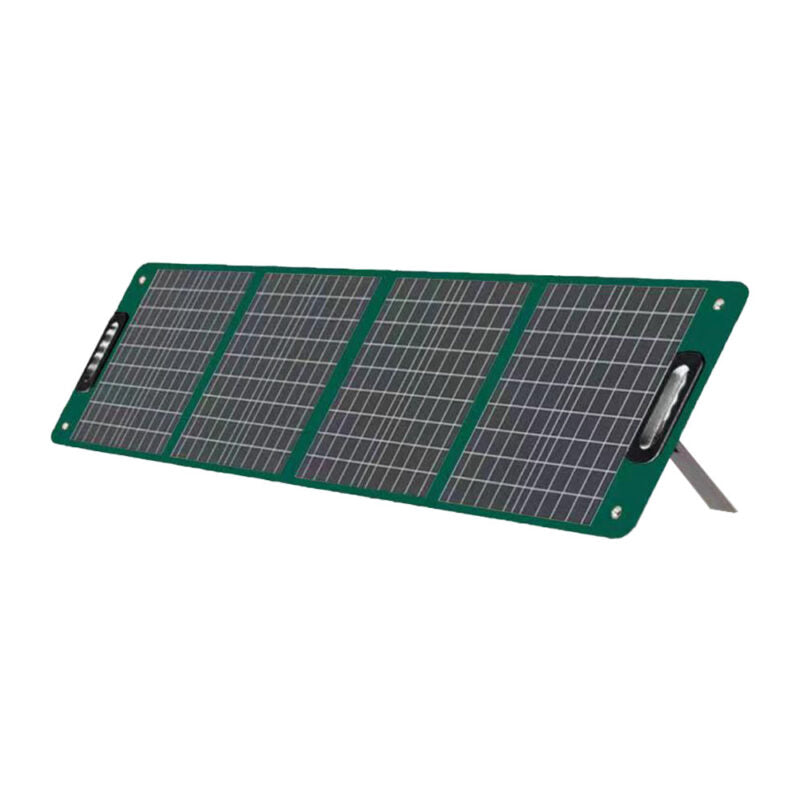 160W Foldable Solar Panel With 2In1 Cable For Portable Power Station