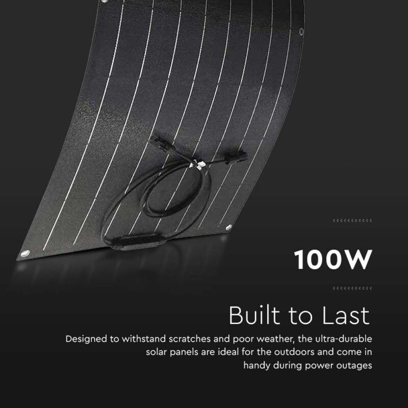 100W Flexible Solar Panel For Portable Power Station
