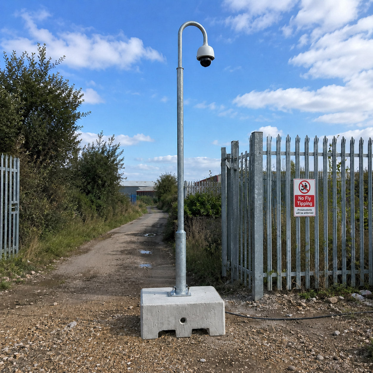 TitanBase™ Ducted Precast Foundation Block for Lighting Columns
