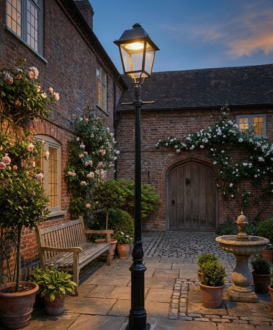 24W to 80W Victoria Classic LED Post-Top Street Light IP66 CCT