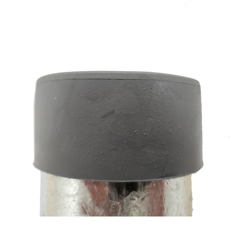 External End Caps for Columns - 76mm/89mm - Grey/Black