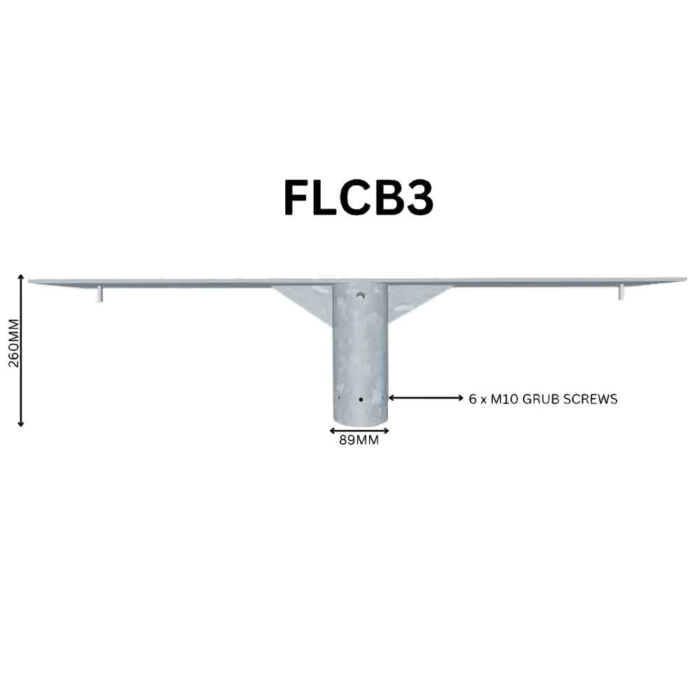 FLCB3 - Triple Floodlight Column Bracket