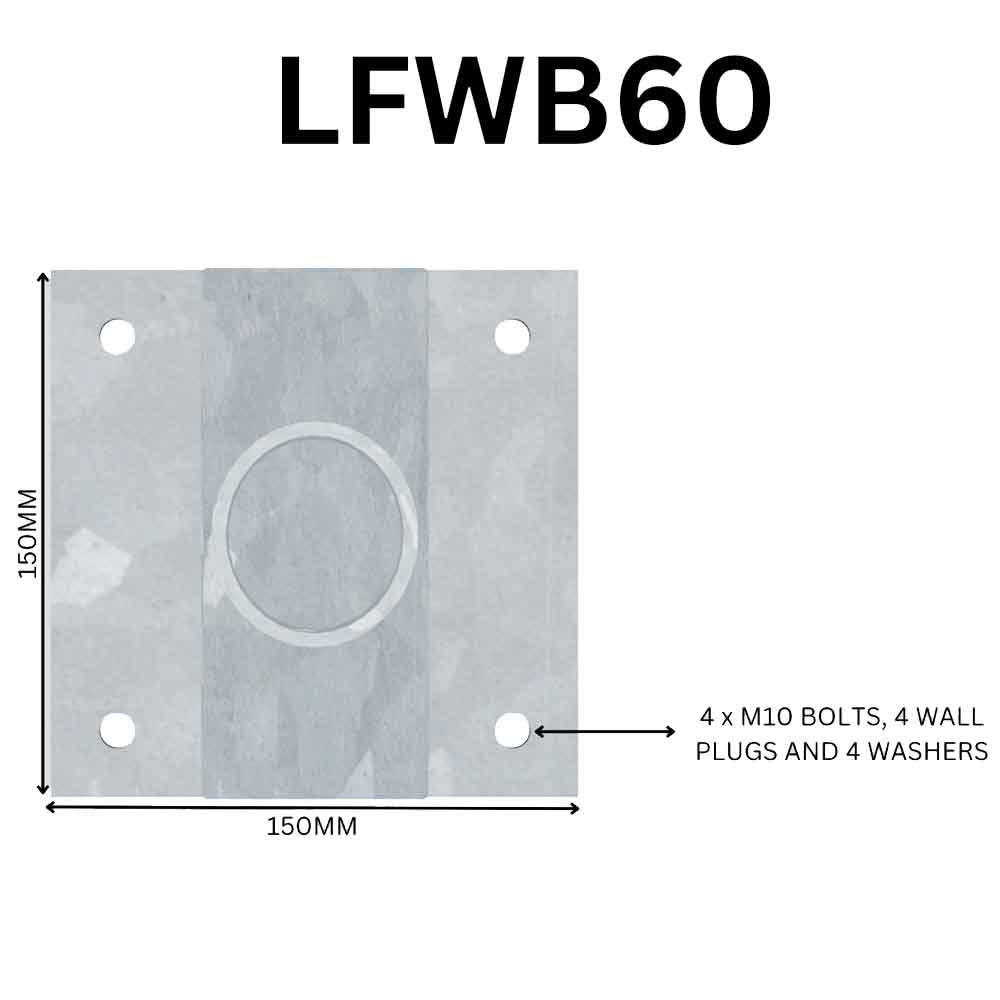 LFWB60 - Lantern Flat Wall Bracket